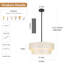 Luminaire suspendu pour îlot de cuisine de style bord de mer à 2 niveaux 19,69 "à 2 niveaux Capiz-1972607306