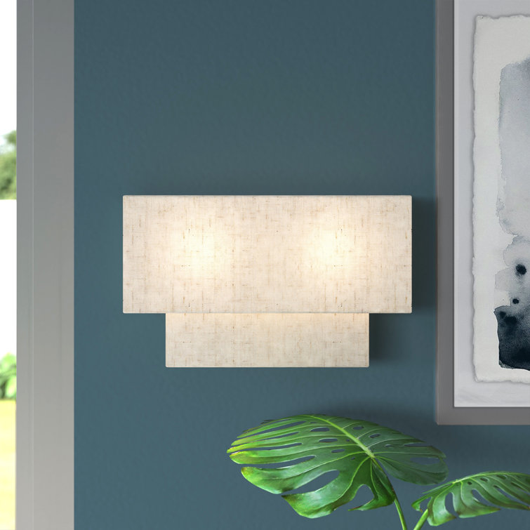 Cebron Steel Flush Mounted Sconce