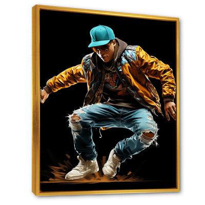 Urban Rhythms Breakdance Evolution I - art mural de danse