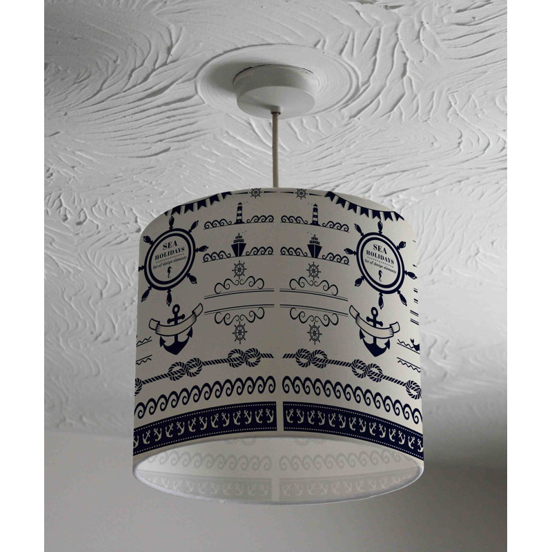 Cotton Drum ( Uno ), 22cm H x 25cm W x 25cm D