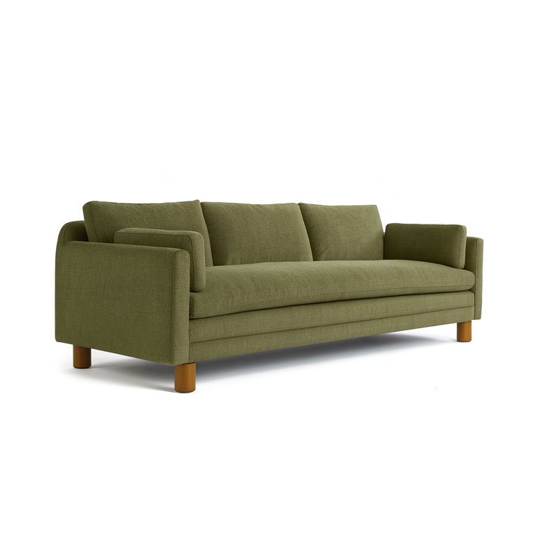 Oscar 96 inch Sofa, Moss