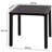 Alyah 2 - Person Patio Dining Set with Square Table , Cushions Included