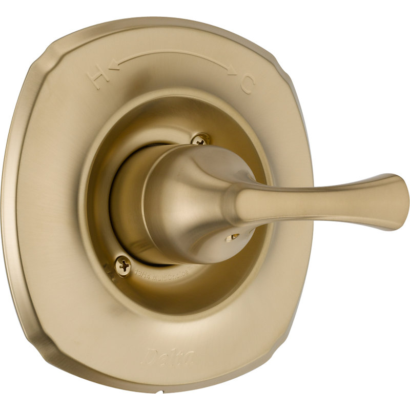Addison Faucet Trim with Lever Handles, Brilliance Champagne Bronze