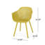 Chaise Lotus, conception élégante et confortable, parfaite pour le salon ou le bureau