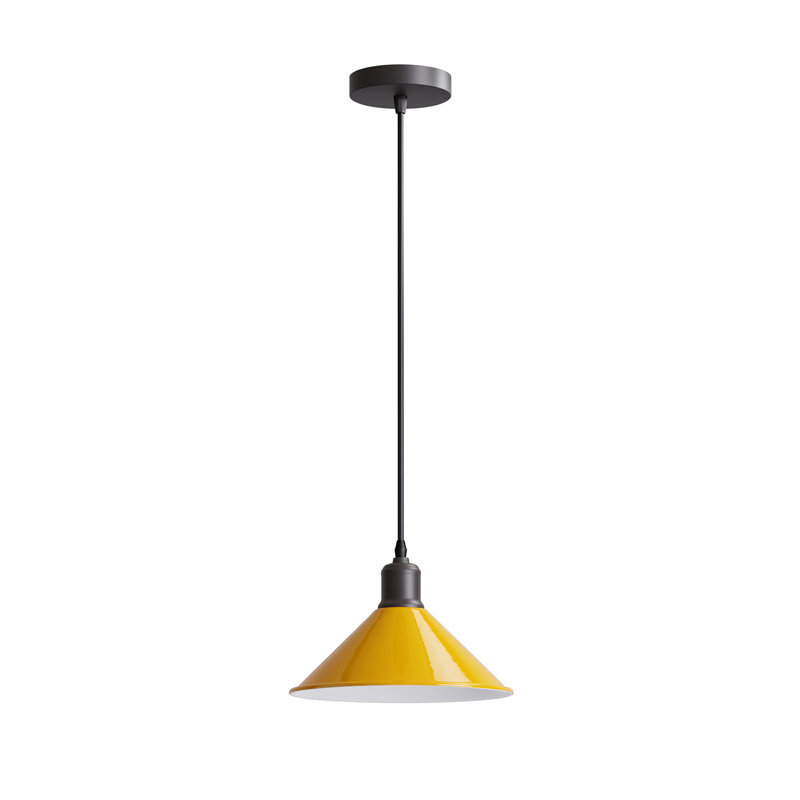 Lennie 1 - Light Dome Pendant, Yellow