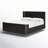 Geira Solid Wood, Manufactured Wood Wingback Bed-906105300