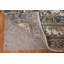 Tapis pêche unique en laine 6 pi 5 po x 9 pi 5 po x 11 pi 8 po