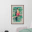 Hello Toucan 1 Piece Single Picture Frame and Floater Frame Painting on Canvas-680986960
