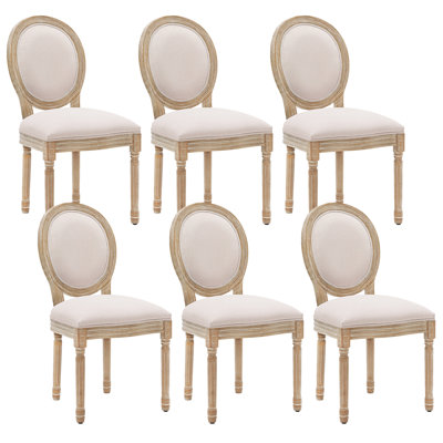 Chaises de salle à manger en bois massif à hauteur de siège H 20,25 po Fornear