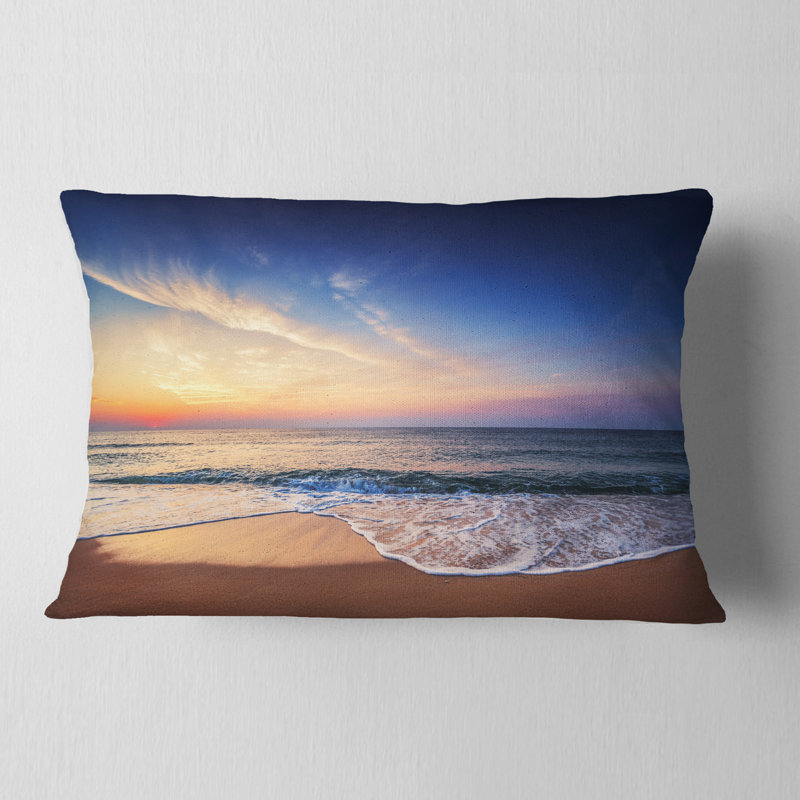 Coussin lombaire cloudscape sur mer magnifique shore