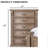Transitional Style 1pc Chest