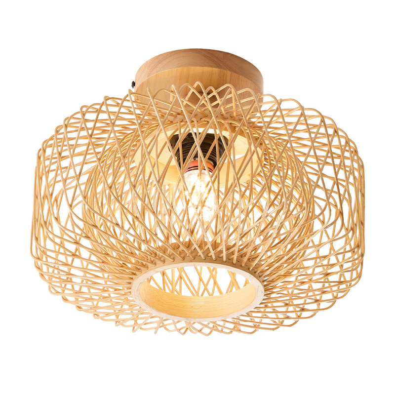 Manufactured Wood Flush Mount