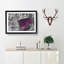 Butterfly Upon a Flower Painting 1 Piece Single Picture Frame Wall Art on MDF-56634242-56634245