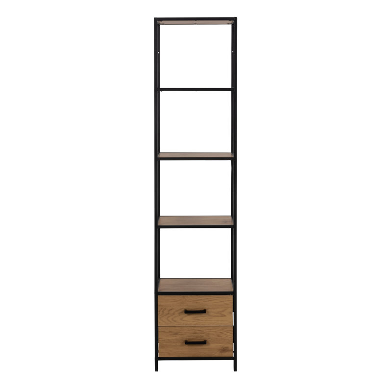 Mantz 185cm H x 42cm W Etagere Bookcase