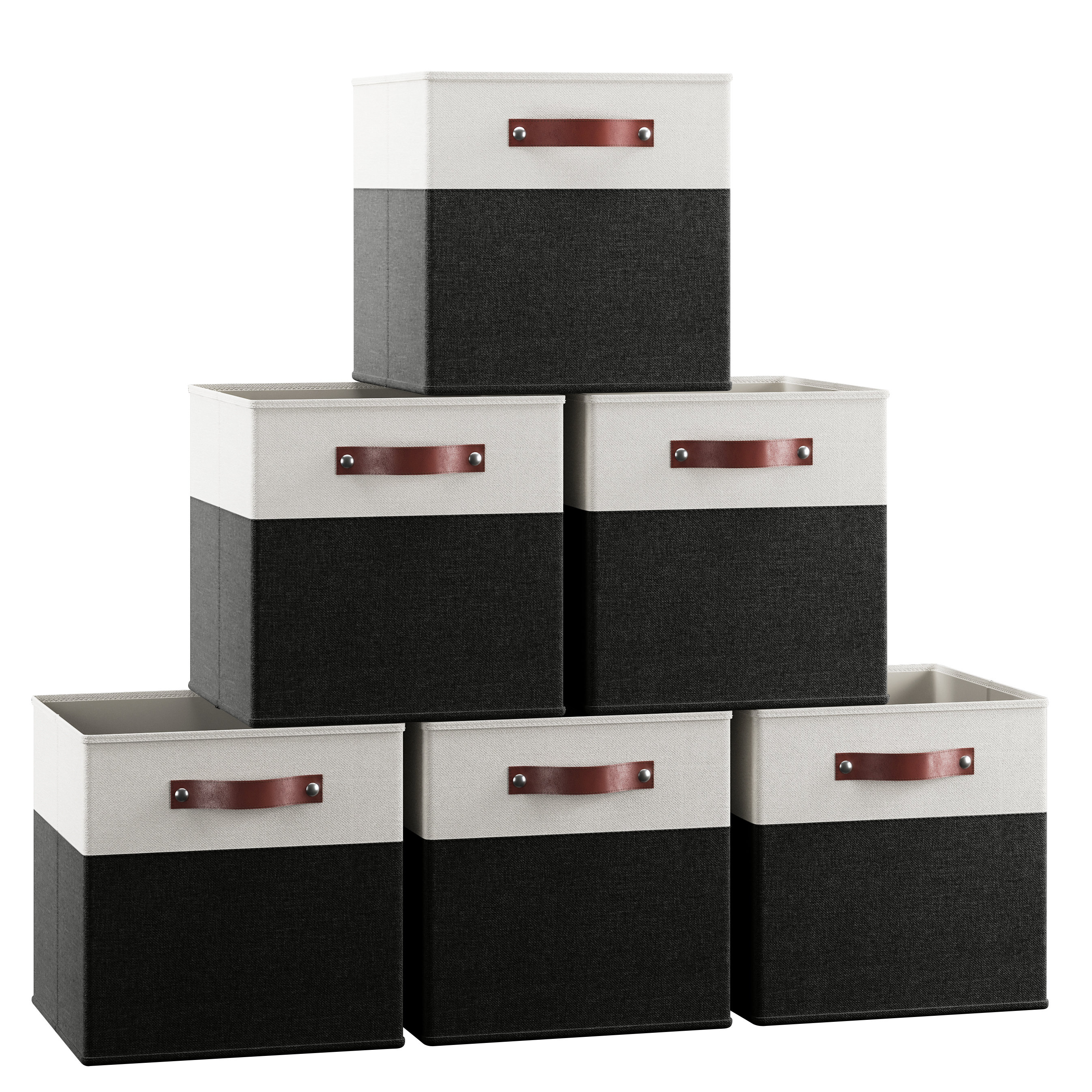 Ebern Designs Fabric Storage Bin Set