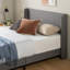 Hamall Upholstered Bed Frame with Headboard-1807083374-1807083372