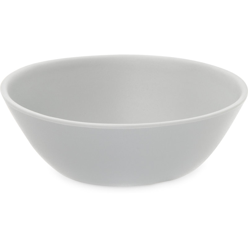 Ridge 8 oz. Melamine Cereal Bowl, Cement