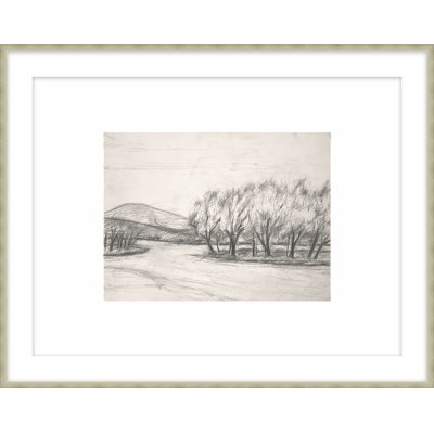 Rolling Landscape 4, reproduction d'art encadrée