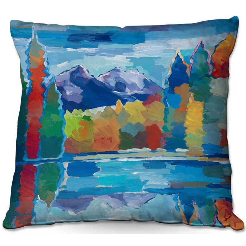 Coussin décoratif en gemme canapé mountain, 16 po x 1 po