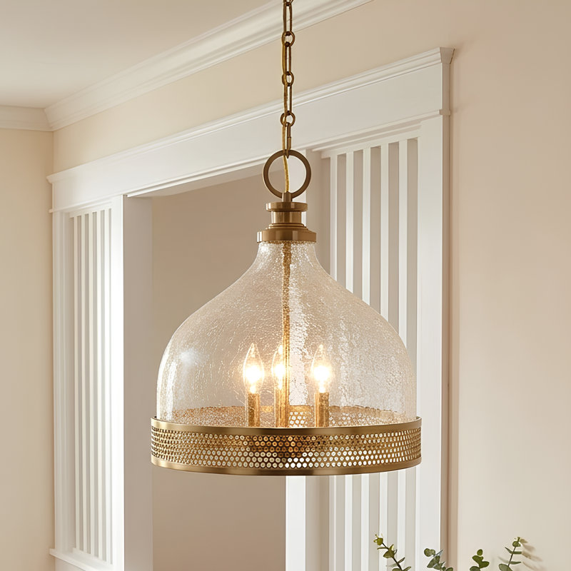 3 - Light Pendant, Noble Brass