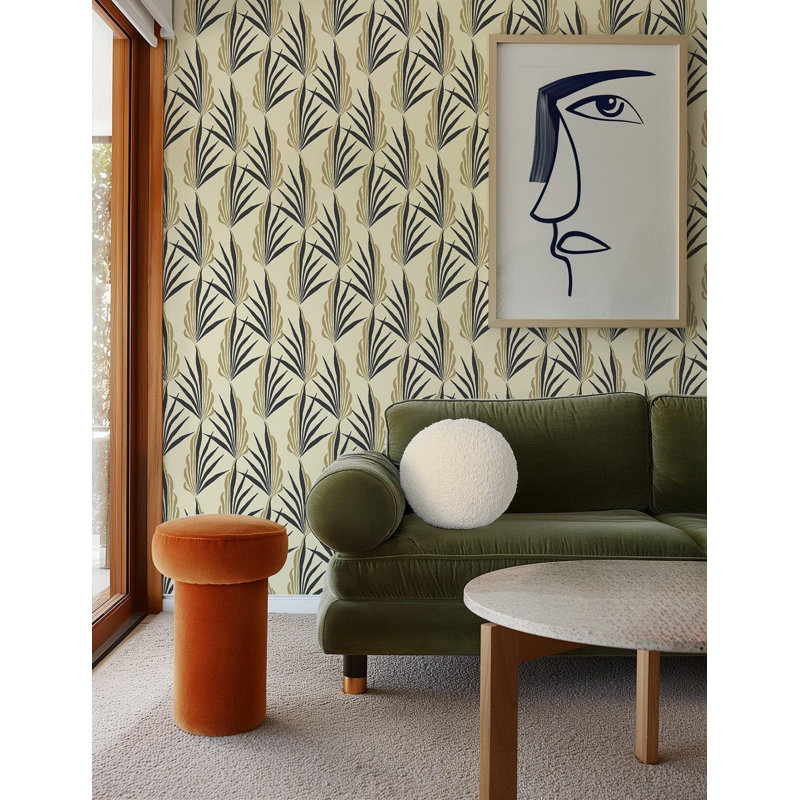 Areca Palm - Pale Sun Wallpaper