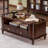 French-style solid wood coffee table