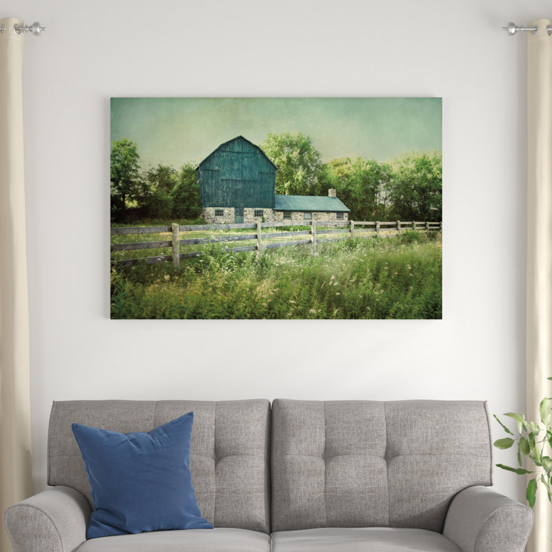 Blissful Country III, H 32 po x l 48 po x P 1,25 po