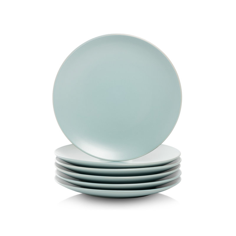 Assiette à salade 7,75 po Wazee Matte, Bleu minéral