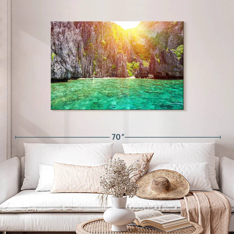 Gillard El Nido Gillard Cliffs, 30" H x 45" W