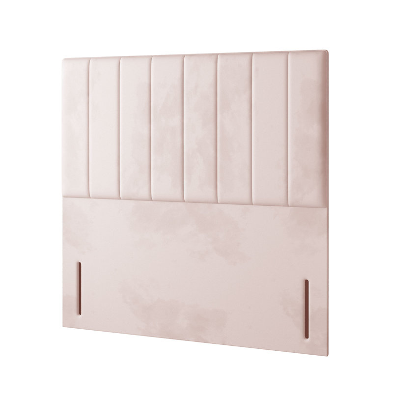 Hedley Upholstered Headboard, Double (4'6), Pink