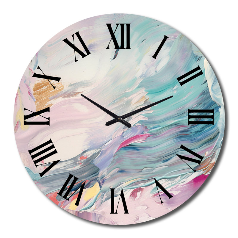 Horloge murale en métal, Très grand