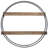 Kirtland 2 Piece Circle Industrial Pipe Shelves