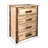 Jaymier Solid Wood 32'' W 4 - Drawer Dresser