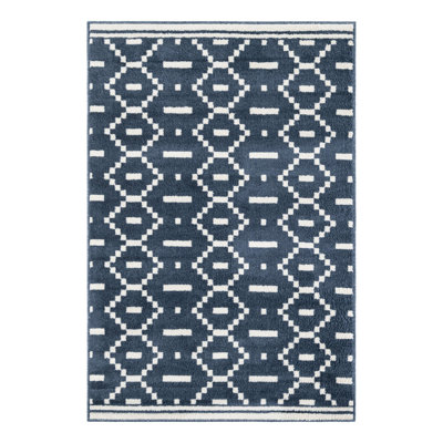 Latitude Run® Begna Nikolis Rug Blue
