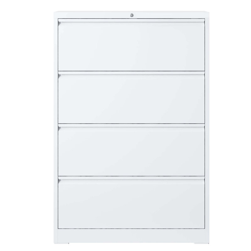 Classeur verrouillable, Blanc