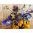 Artificial Orchid Flowers Arrangement in Ceramic Vase