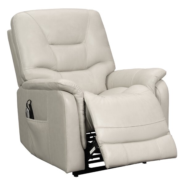 Lark Manor Weldona Upholstered Lift Assist Power Recliner & Reviews ...