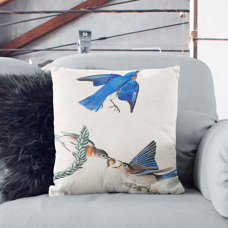Square Throw Cushion, Stone, 55cm H x 55cm W x 20cm D