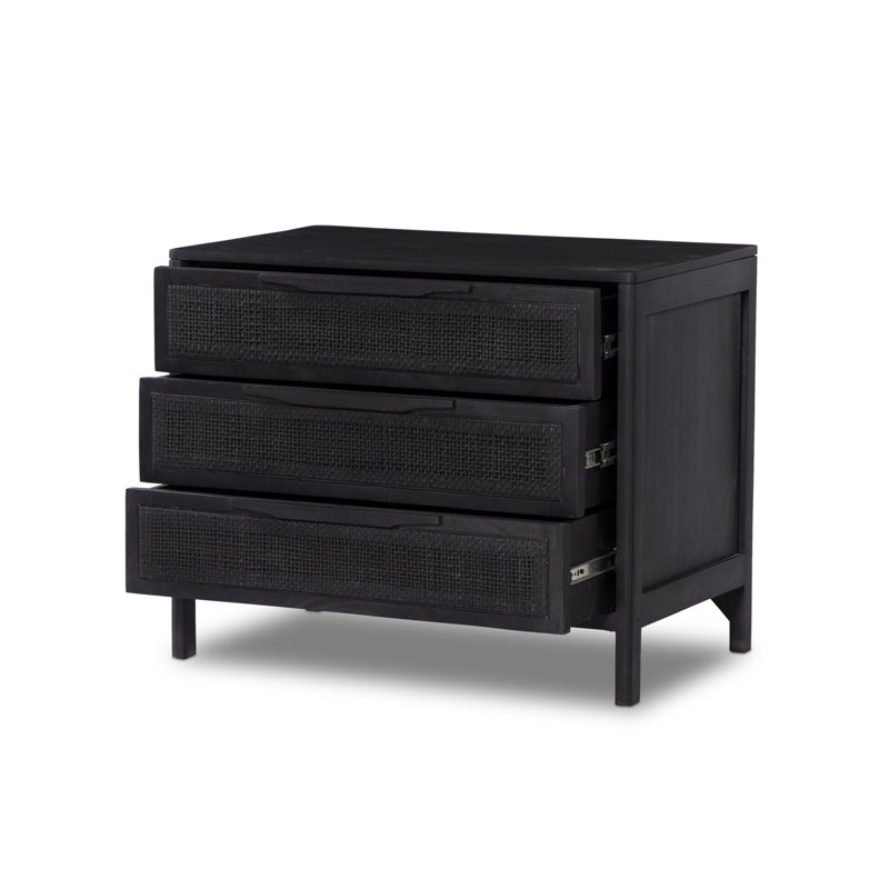Sydney Large Nightstand, Black
