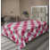 Drap plat à motif floral bohème Ambesonne
