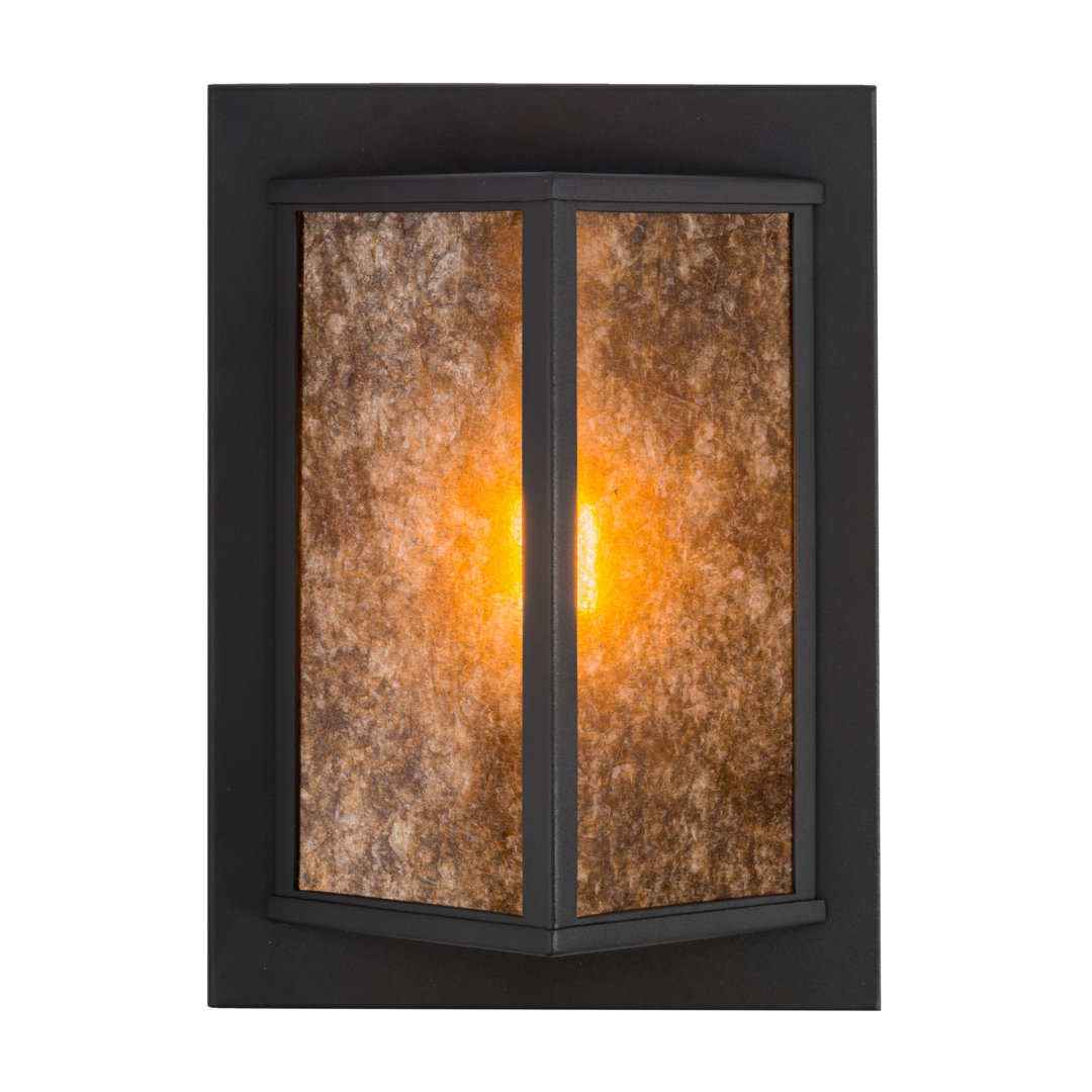 Wedge Wrought Iron Flush Mounted Sconce Meyda Lighting