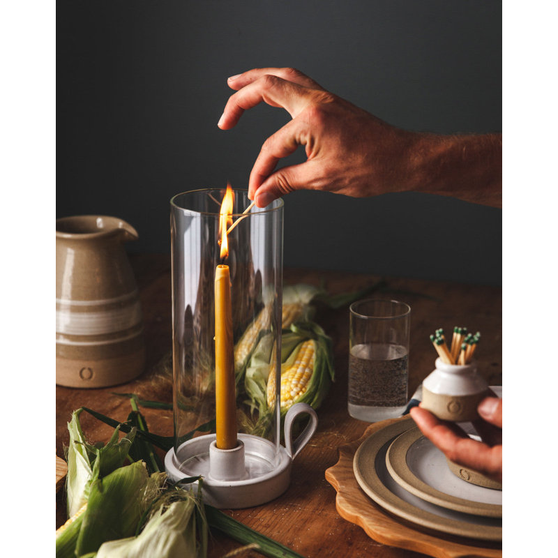 Silo Hurricane Candle Holder