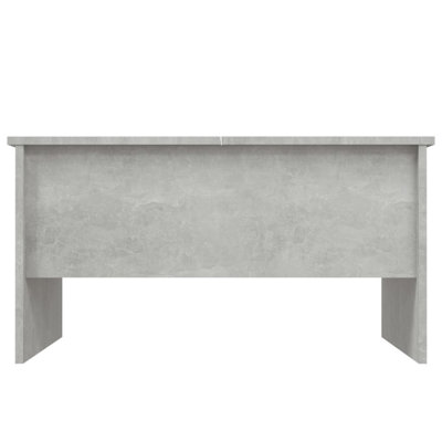 Manufactured Wood Frame Single Coffee Table with Storage