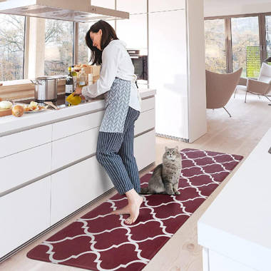 Prep & Savour Moroney Anti-Fatigue Non-Skid Kitchen Mat