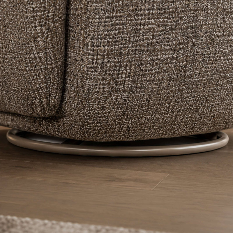 Upholstered Swivel Accent Chair