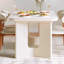 Table de salle à manger blanche-106861312