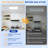  2x2 Led Flat Panel Light, 6000lm, 150lm/w, 15w/20w/25w/30w/40w Selectable, 5cct Switchable,drop Ceiling Lights Fixture For Office Kitchen Basement Laundry Etl Listed, 6pack-415757110-415757109