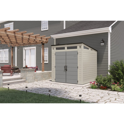 Suncast 7 ft. W x 7 ft. D Resin Storage Shed