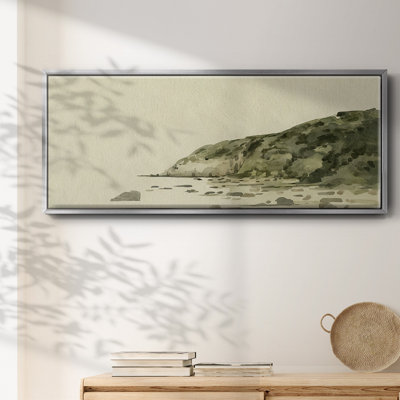 «Distant Shore II», toile encadrée