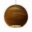 Scraplights Large Globe Recycled Cardboard Pendant Light - Sun-822015547-822015523